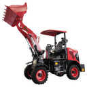 0.8 Ton Farm Garden Kolesový nakladač